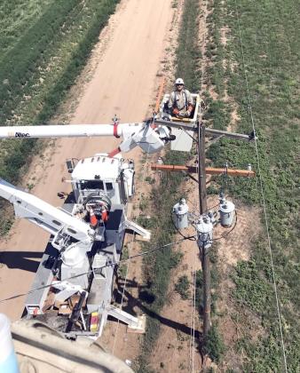 In The Line of Duty: Service of an LCEC Lineman