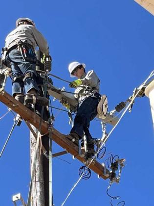 In The Line of Duty: Service of an LCEC Lineman