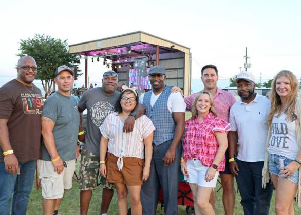 Members of the Class of 1994 got together at the Flatland Music Festival on Saturday. They were in town celebrating their 30th Class Reunion. (Photo byAnn Reagan)