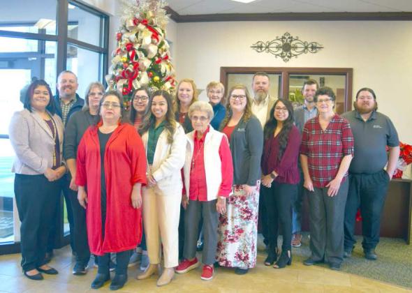 On Tuesday December 6, 2022, The First Federal Bank officers and employees hosted a reception for customers and visitors to kick-off the Christmas Season for 2022. (Photo by Ann Reagan)