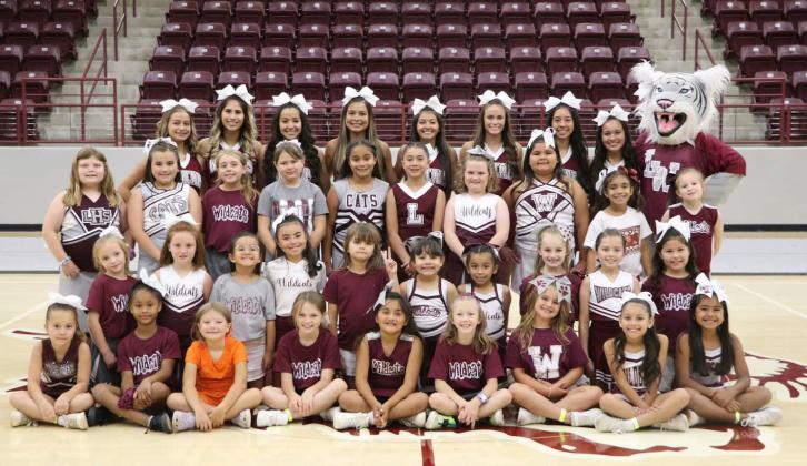 Olton Mustang Cheerleaders complete UCA Camp