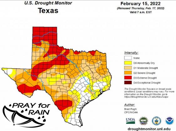 Drought conditions expected to continue through spring