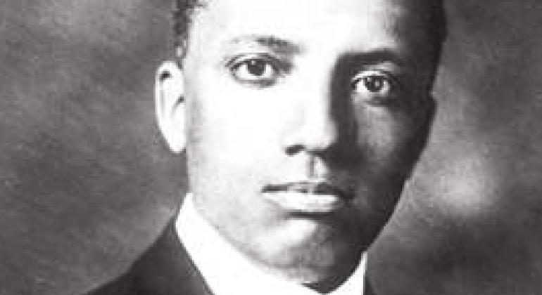 DR. CARTER G WOODSON (1875-1950) dedicated his life to educating African Americans about the achievements and contributions of their ancestors.