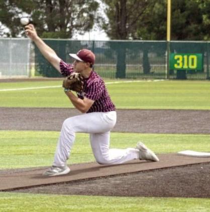 The Littlefield Youth Baseball and Softball League hosted the 16U Babe Ruth State Baseball Tournament last weekend, where the Wildcats finished as the State Runner-ups.Prior to the State Tournament, the 16U Wildcats, battled back to claim the District Championship. Shown is Brayden Black pitching, during the State Tournament. (Photo by Cooper Price)