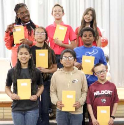 Littlefield Jr. High, Sixth Graders Receive Awards