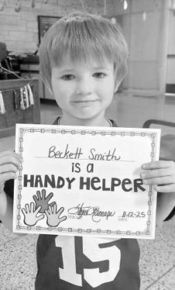 Beckett Smith is a Handy Helper