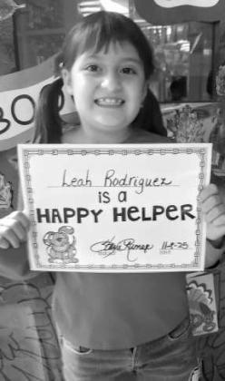 Leah Rodriguez is a Happy Helper