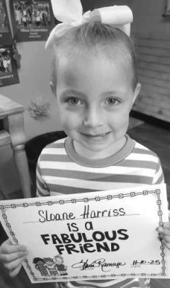 Sloane Harriss is a Fabulous Friend