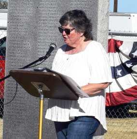 Veterans Memorial Service Sunday, Nov. 6th