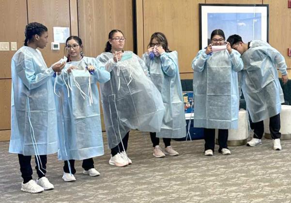 PCT Class at LHS offers students hands on work in healthcare