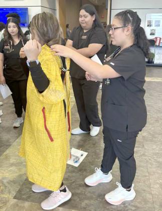 PCT Class at LHS offers students hands on work in healthcare