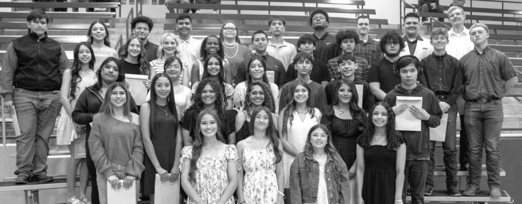 The Top 10% of the Sophomore Class receive recognition at the High School academic awards ceremony. The Sophomore Class receive various academic awards at the High School academic awards ceremony on May 19, 2026.