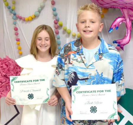 Lamb County 4-H holds Achievement Banquet