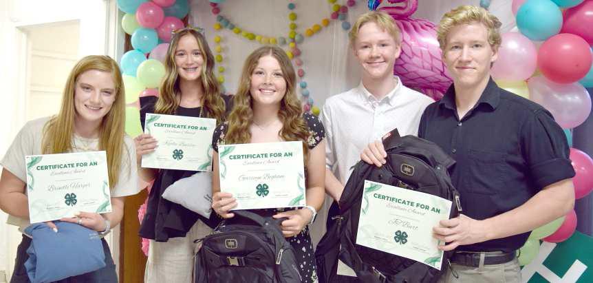 Lamb County 4-H holds Achievement Banquet
