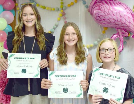 Lamb County 4-H holds Achievement Banquet