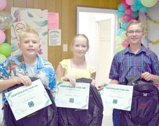 Lamb County 4-H holds Achievement Banquet