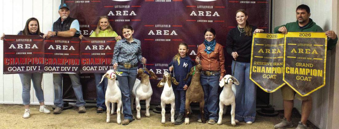 Clair Senter took home Grand Champion Goat, while Chloe Senter won Reserve Grand Champion Goat.