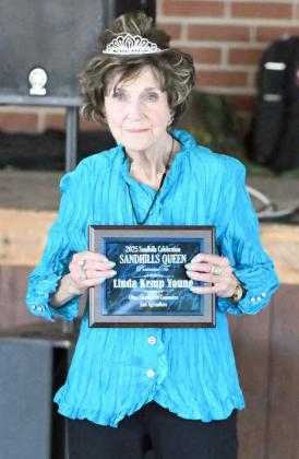 2025 Sandhills Queen Linda Kemp Young