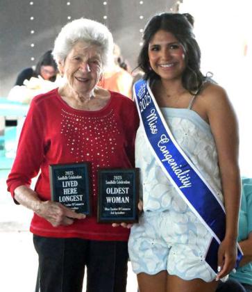 2025 Sandhills Oldest Woman and has Lived in Olton the longest - Mattie Hodges