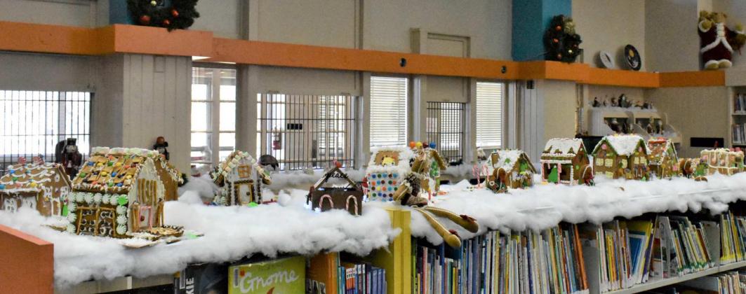 Library Gingerbread House Contest