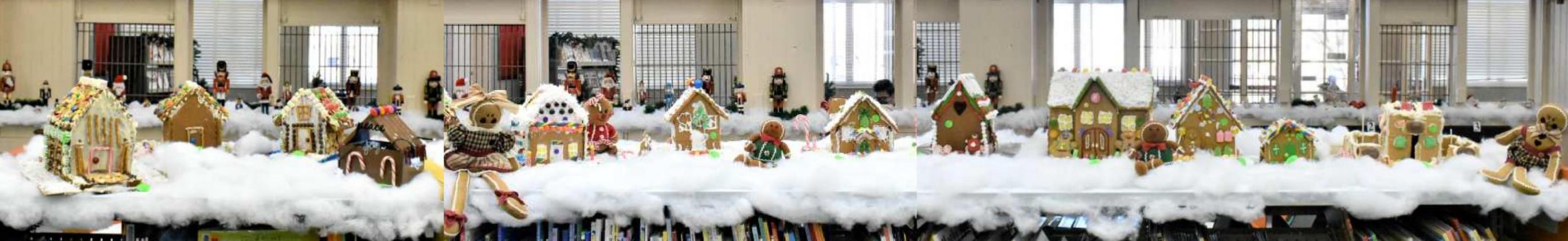 Library Gingerbread House Contest