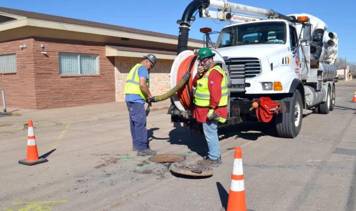 VIEWING WATER AND SEWER LINES FOR SAFETY!