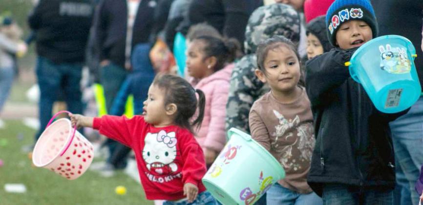 Lfd. Police Department ‘Glow in the Dark’ Easter Egg Hunt