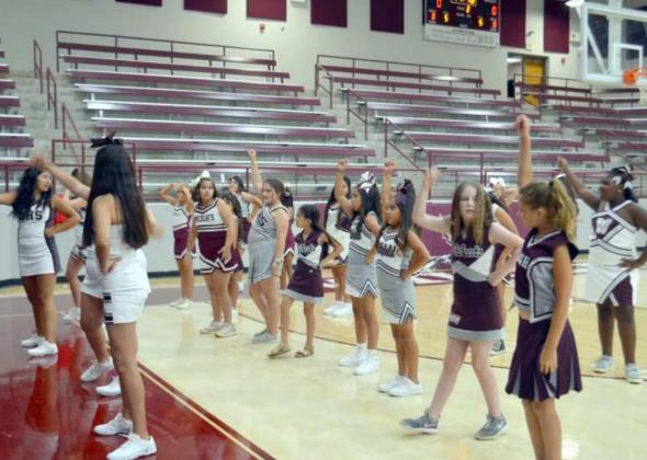 Littlefield Mini Cheer Camp, Session 2 (Photo by Samantha Pontius)