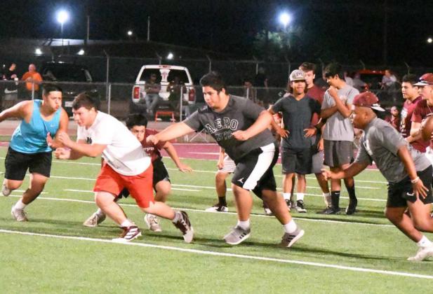 Park Practice 2021 under the lights
