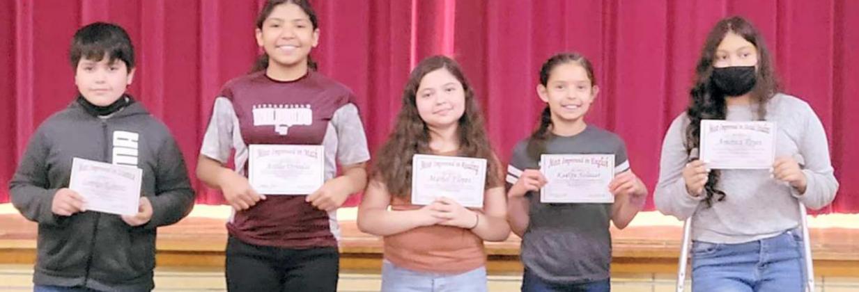 Elementary Awards 5th Grade (All of 5th grade here.)