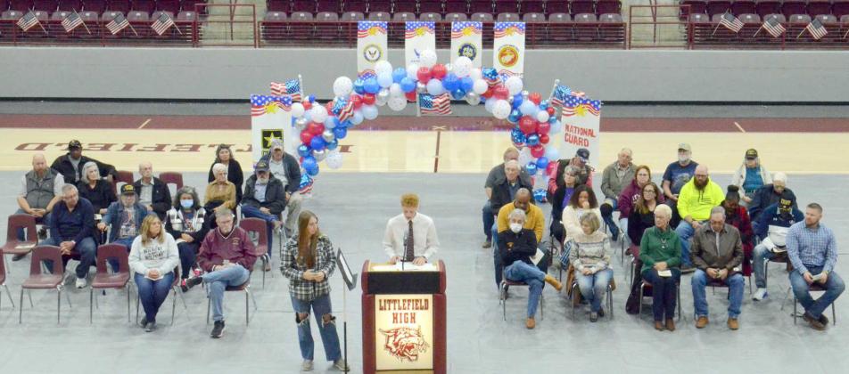 Lfd. Student Council honors Veterans