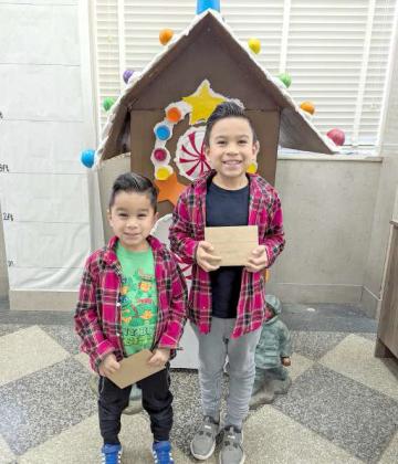 Library Gingerbread House Decorating Contest winners. (Submitted Photo)