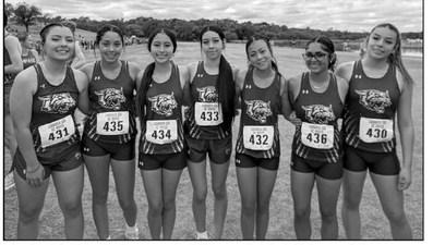 The Littlefield Lady Cats’ varsity XC team finished 18th out of 23 teams on Saturday at the Lubbock Invitational at Mae Simmons. Anaei Ojeda led the Lady Cats, finishing 63rd overall. (Submitted Photo)