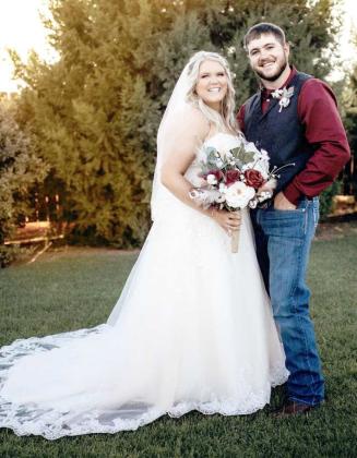 Lovett-Young Double Ring  Wedding vows exchanged