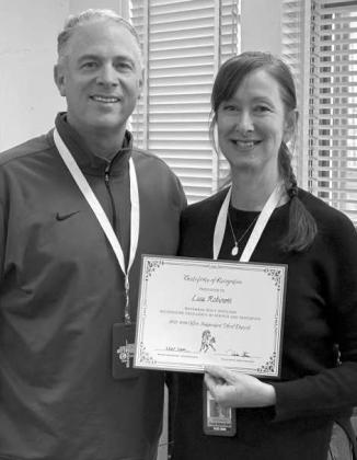 Lisa Robinette, Secondary 8th ELAR (left)