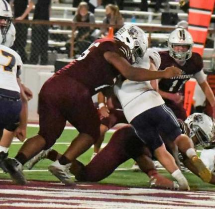 WRAPPING UP THE BALL CARRIER