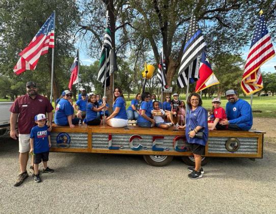 2024 Most Patriotic Entry Lamb County Electric won the award for Most Patriotic Entry, during the “Heroes Among Us” Parade that kicked off the Saturday fun at the Flatland Music Festival. (Submitted Photo)