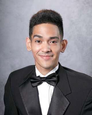 CESAR GAYTAN MORALES Cesar Gaytan Morales, a graduate of Amherst High School, is the son of Faviola Morales Torres and Cesar Gaytan Morales. He plans to attend South Plains College and travel to live in a better place. His favorite subjects in school were English, forensics and animation. He participated in the National Honor Society, One Act Play, Student Council and UIL.
