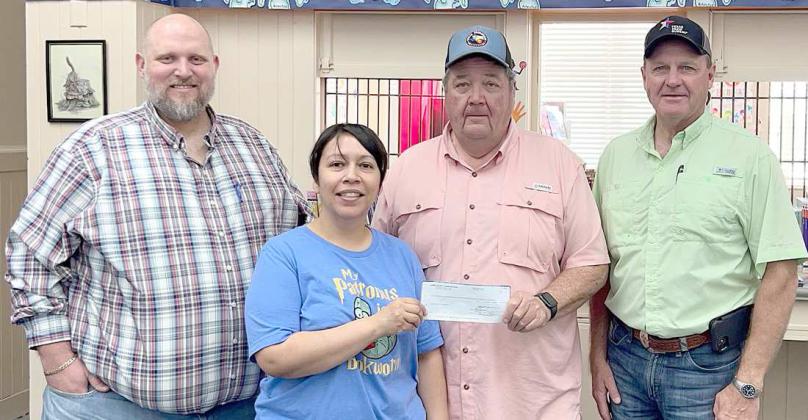 Lamb County Farm Bureau Awards Library Grant