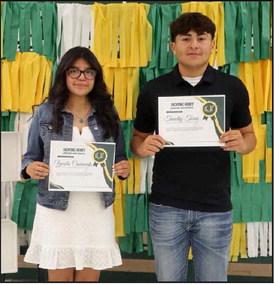 Fighting Heart Award: Yarelie Castaneda and Timothy Tovar