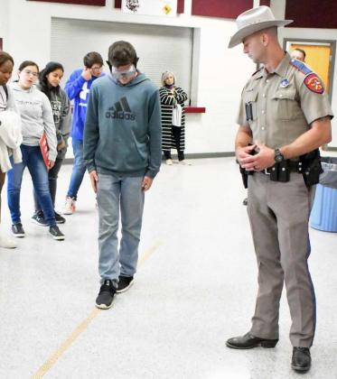 DPS, TxDot, MADD and Lamb County District Attorney’s office discuss Alcohol Awareness at LHS