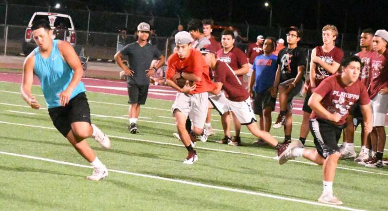 Park Practice 2021 under the lights