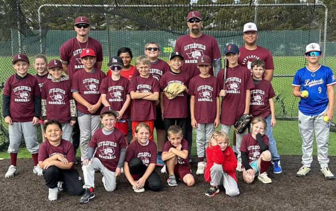 2023 YOUTH WILDCAT BASEBALL CAMP - Future Wildcats came and learned from Coaches Jett Hartley and Nathan McKinnon last week, as well as some of the High School Baseball Players, during the three-day camp. Shown are the campers from the first session of the camp. (Submitted Photo)