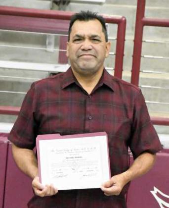 LAMAR ACHIEVEMENT AWARD Michael Rangel (Staff Photo by Derek Lopez)