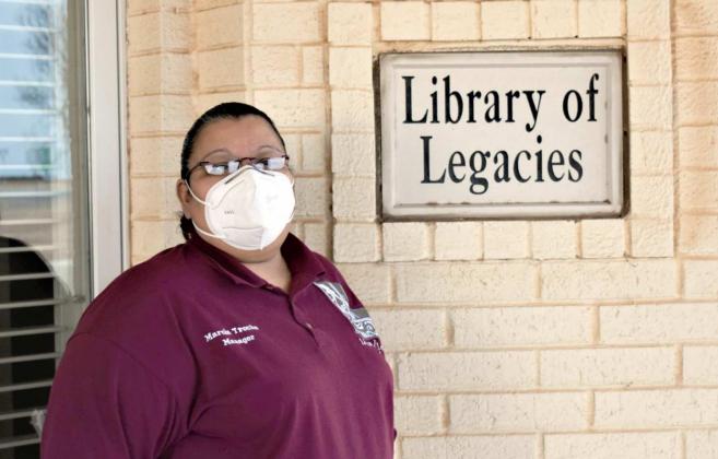 MARSHA TROCHE Library of Legacies manager