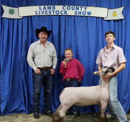 KOOPER EDWARDS of Sudan Grand Champion Lamb