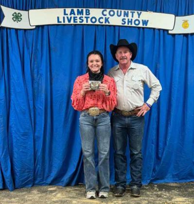 EMRY HUMPHREYS of Sudan Pig Showmanship Award
