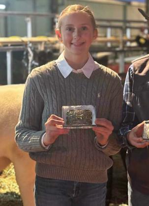 PIPER CARR of Littlefield Beef Showmanship Award