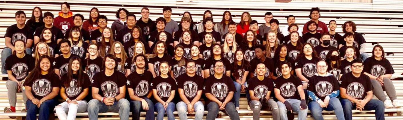 LITTLEFIELD HIGH SCHOOL BAND BY CLASS