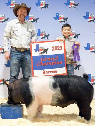 AZAIAH VEGA - Grand Champion Barrow